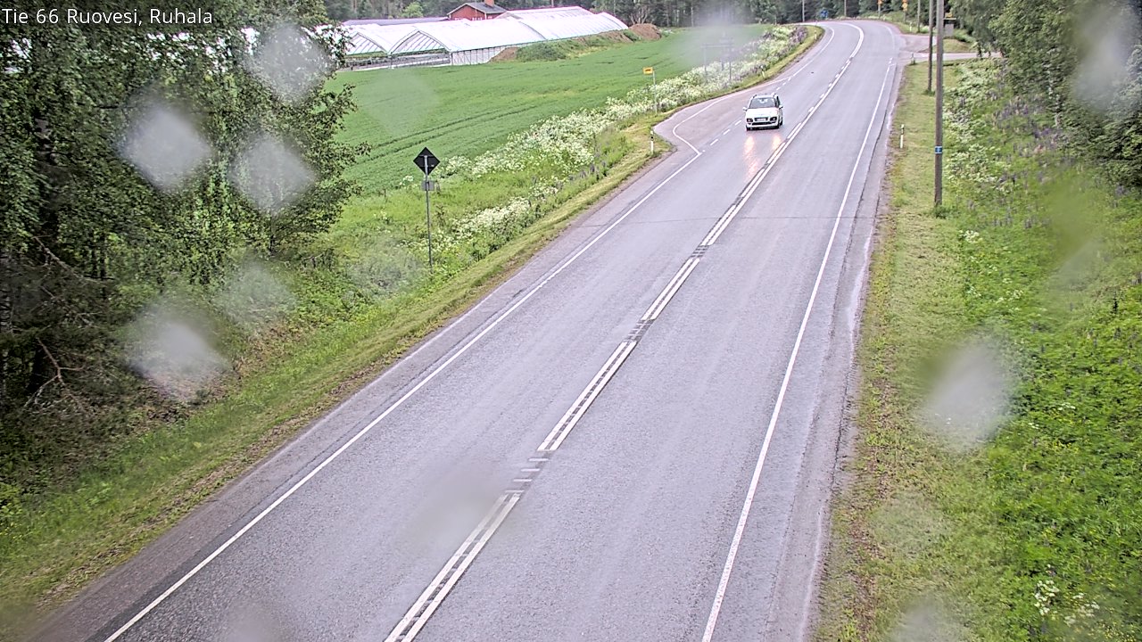 Weather Camera Image Väg 66 Ruovesi, Ruhala, Ruovesi, Pirkanmaa