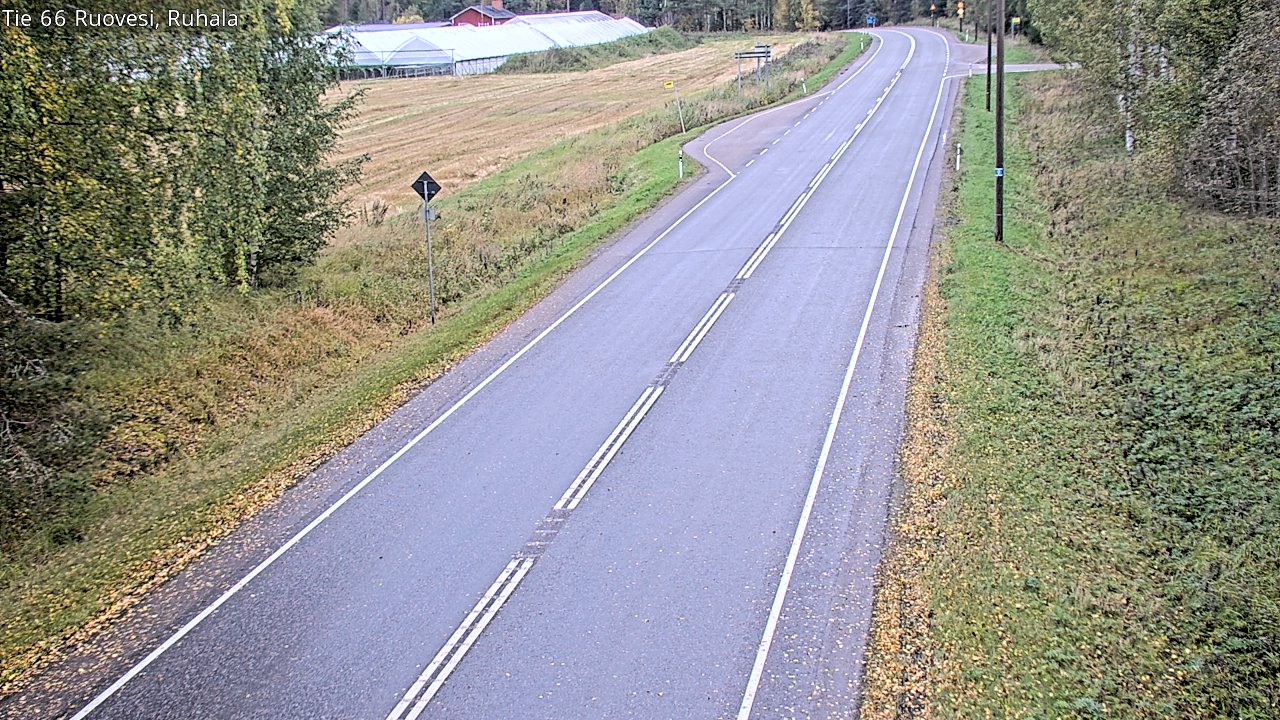 Weather Camera Image Väg 66 Ruovesi, Ruhala, Ruovesi, Pirkanmaa