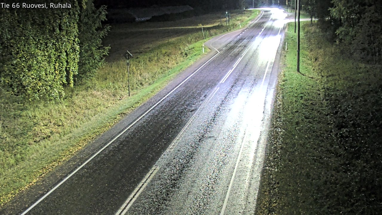 Weather Camera Image Väg 66 Ruovesi, Ruhala, Ruovesi, Pirkanmaa
