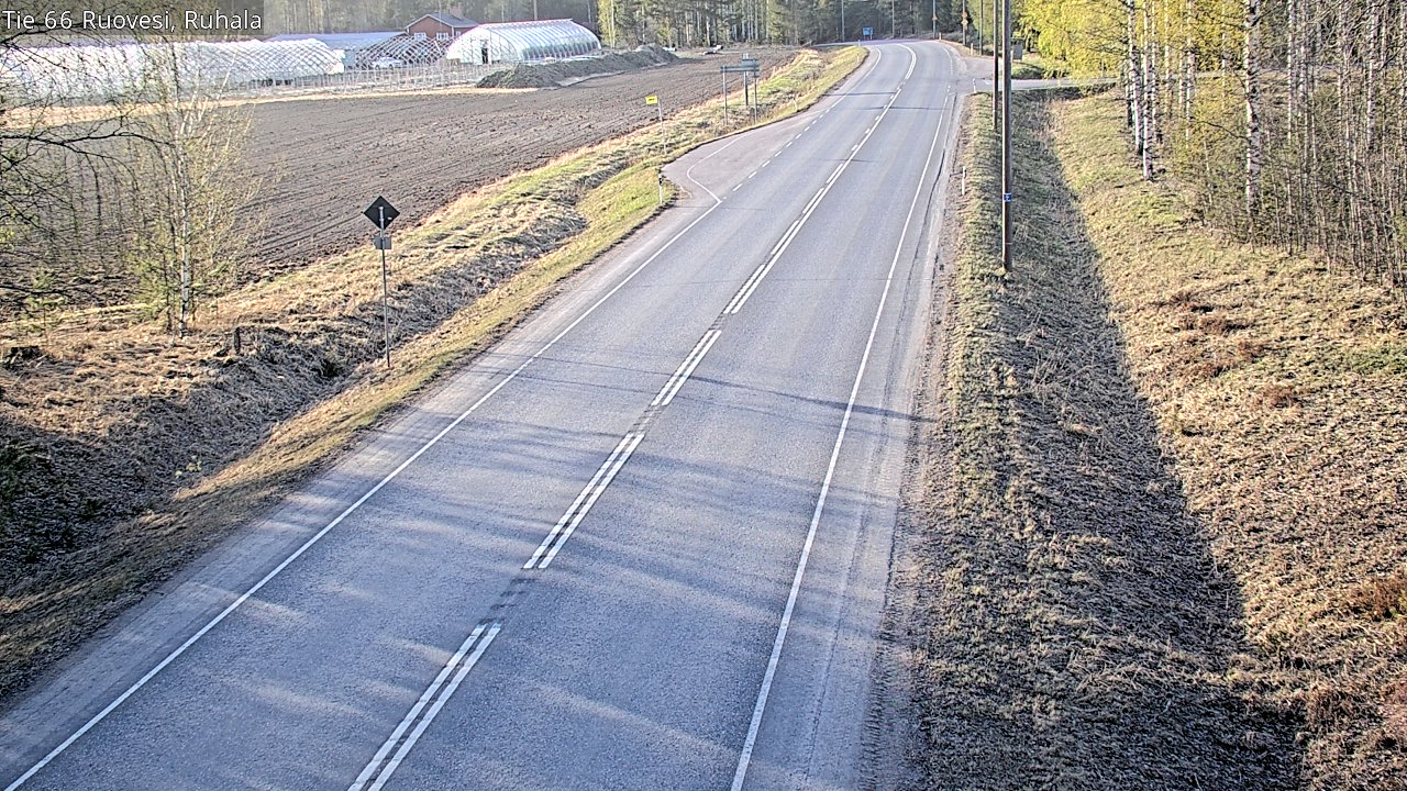 Weather Camera Image Väg 66 Ruovesi, Ruhala, Ruovesi, Pirkanmaa