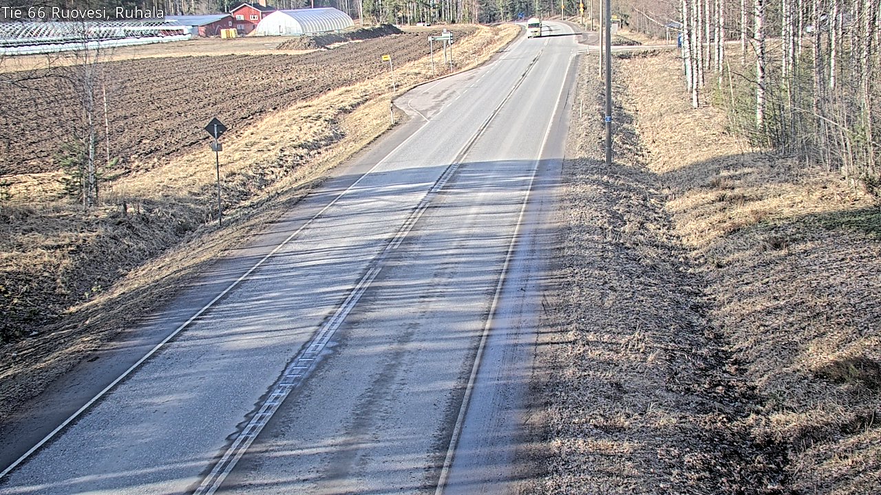 Weather Camera Image Väg 66 Ruovesi, Ruhala, Ruovesi, Pirkanmaa