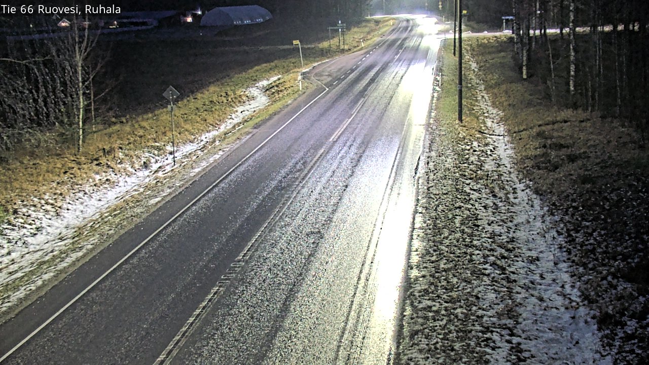 Weather Camera Image Väg 66 Ruovesi, Ruhala, Ruovesi, Pirkanmaa
