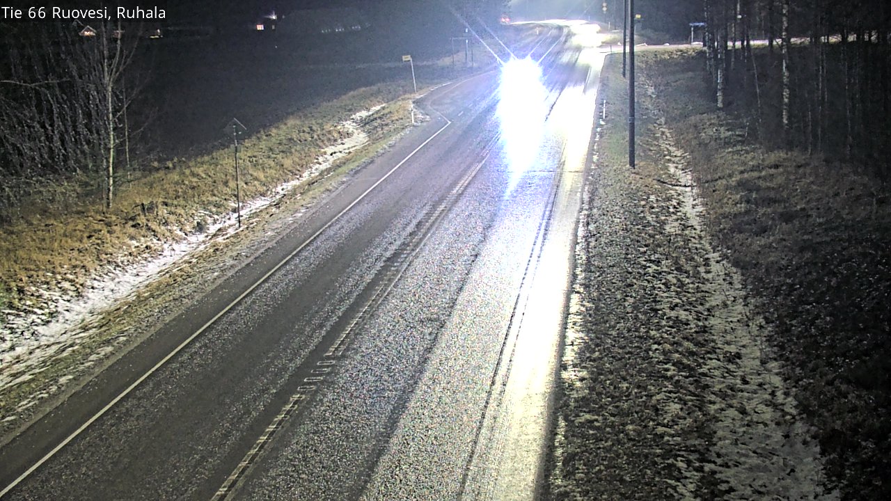 Weather Camera Image Väg 66 Ruovesi, Ruhala, Ruovesi, Pirkanmaa