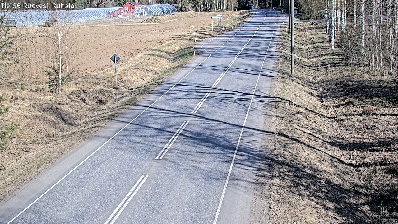 Weather Camera Image Väg 66 Ruovesi, Ruhala, Ruovesi, Pirkanmaa