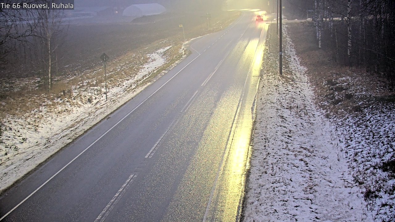 Weather Camera Image Road 66 Ruovesi, Ruhala, Ruovesi, Pirkanmaa