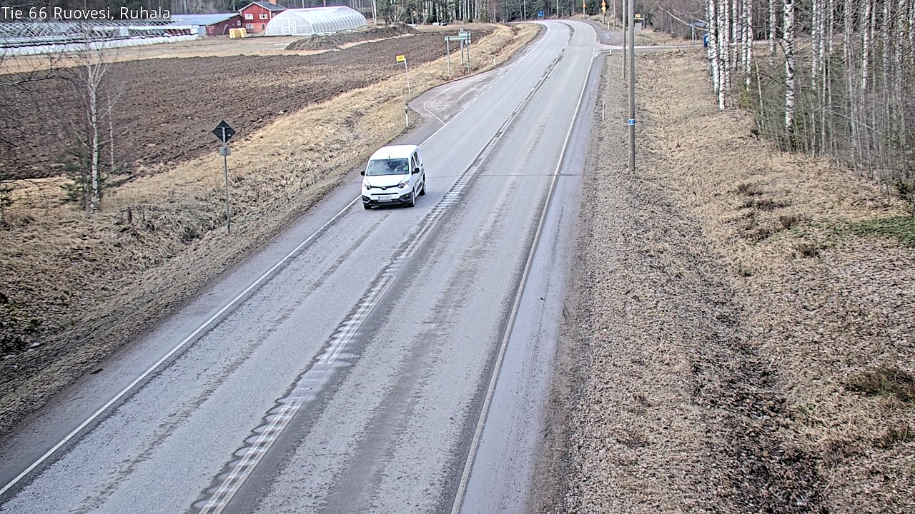 Weather Camera Image Road 66 Ruovesi, Ruhala, Ruovesi, Pirkanmaa