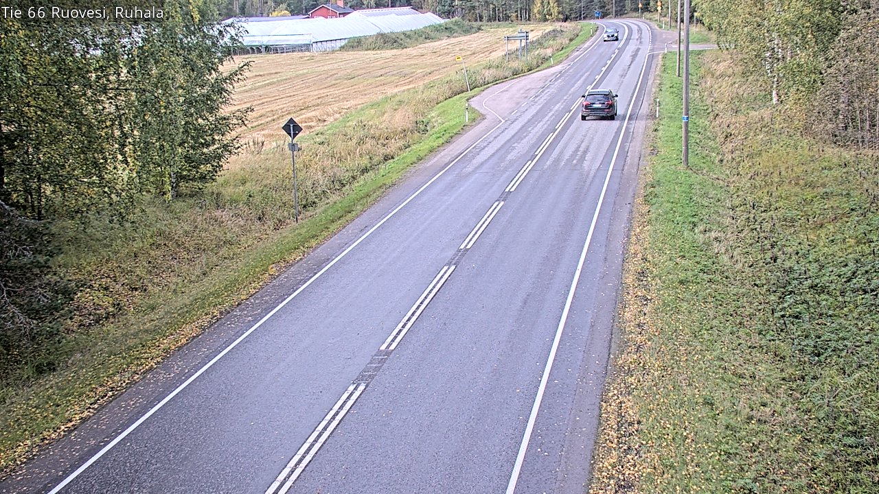 Weather Camera Image Väg 66 Ruovesi, Ruhala, Ruovesi, Pirkanmaa