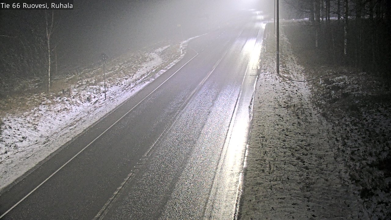 Weather Camera Image Road 66 Ruovesi, Ruhala, Ruovesi, Pirkanmaa