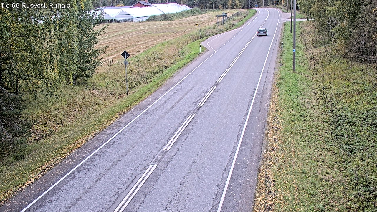 Weather Camera Image Väg 66 Ruovesi, Ruhala, Ruovesi, Pirkanmaa