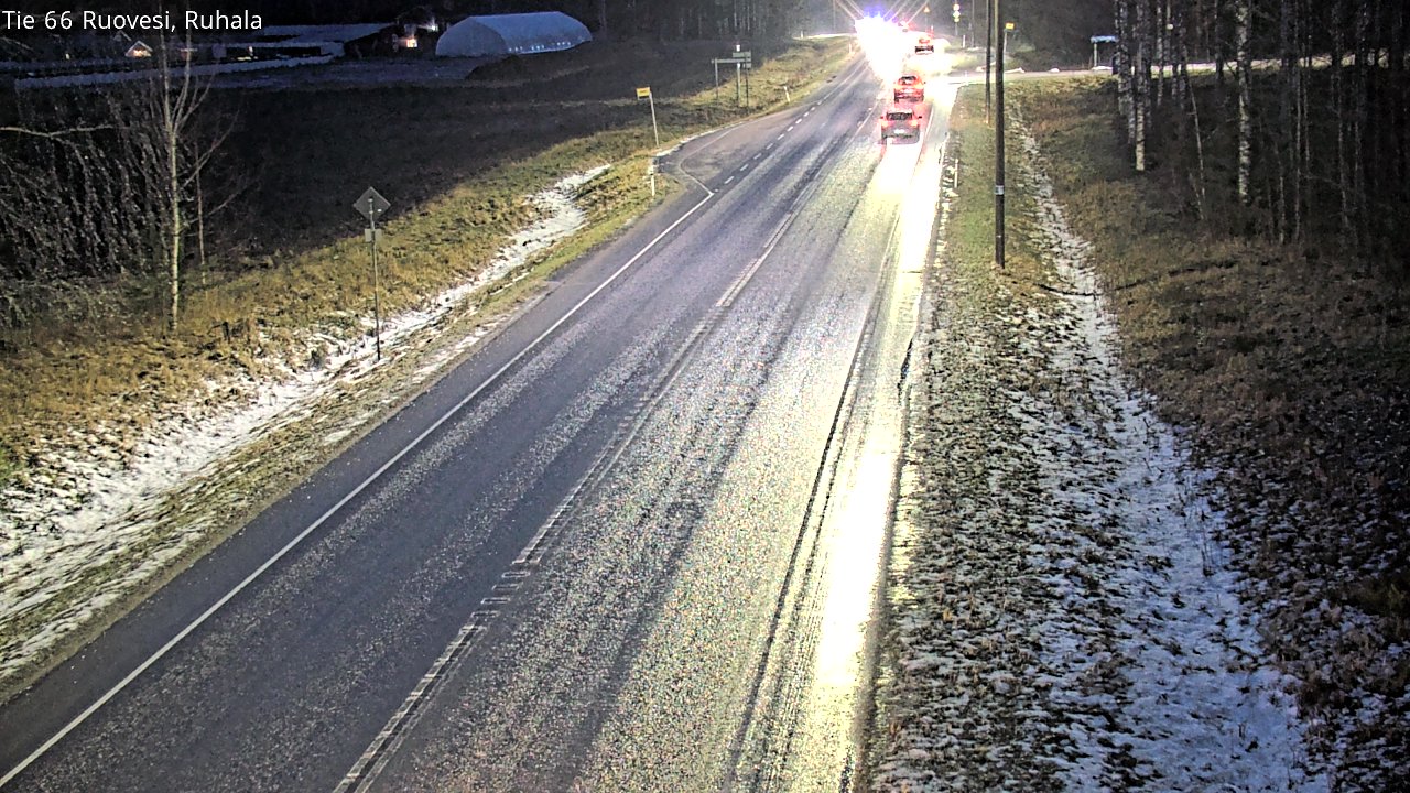 Weather Camera Image Väg 66 Ruovesi, Ruhala, Ruovesi, Pirkanmaa