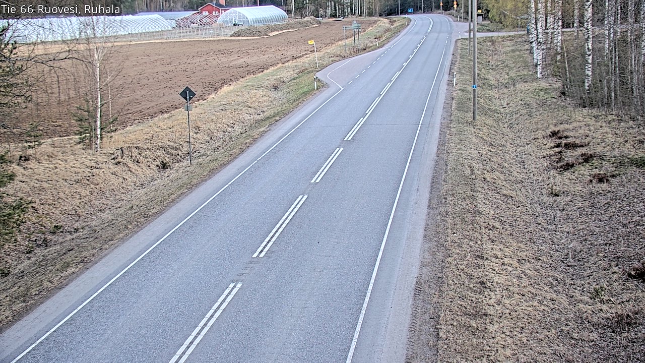 Weather Camera Image Väg 66 Ruovesi, Ruhala, Ruovesi, Pirkanmaa