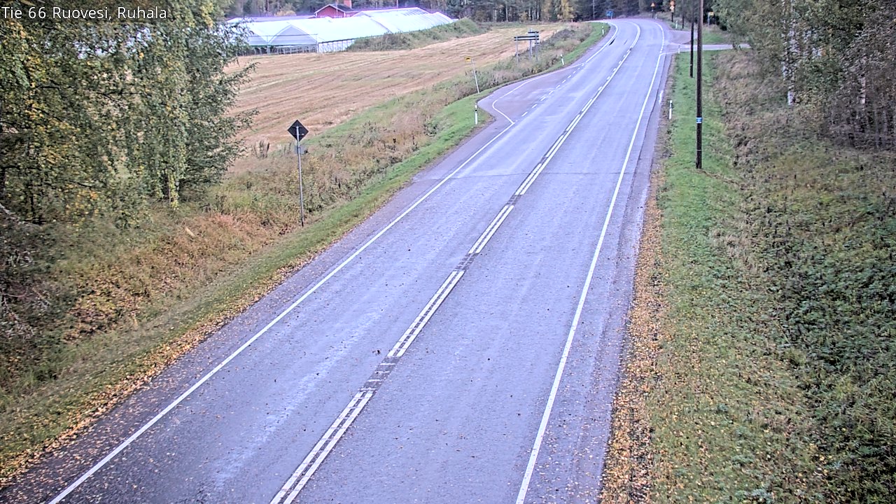 Weather Camera Image Väg 66 Ruovesi, Ruhala, Ruovesi, Pirkanmaa