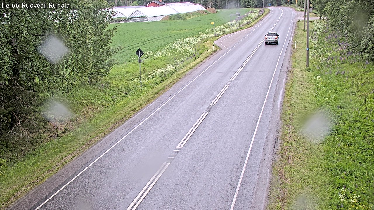 Weather Camera Image Väg 66 Ruovesi, Ruhala, Ruovesi, Pirkanmaa