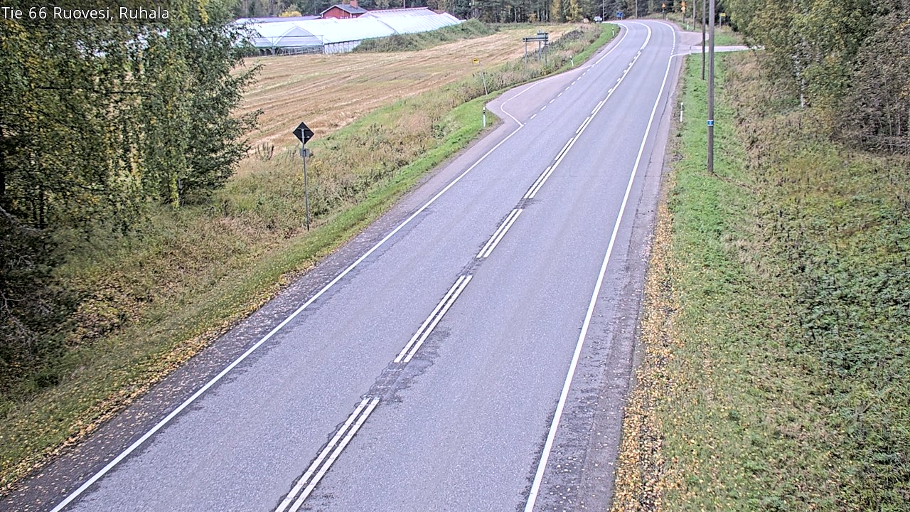 Weather Camera Image Väg 66 Ruovesi, Ruhala, Ruovesi, Pirkanmaa