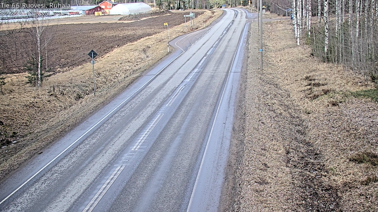 Weather Camera Image Road 66 Ruovesi, Ruhala, Ruovesi, Pirkanmaa