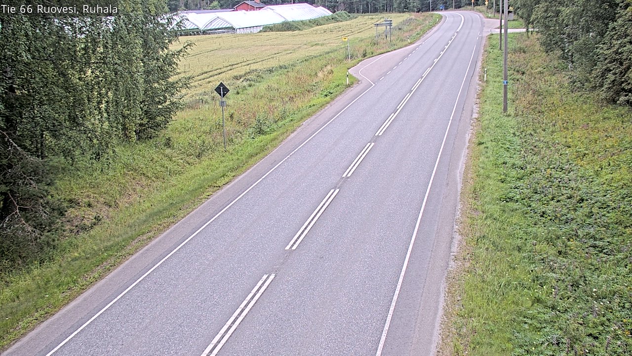 Weather Camera Image Road 66 Ruovesi, Ruhala, Ruovesi, Pirkanmaa