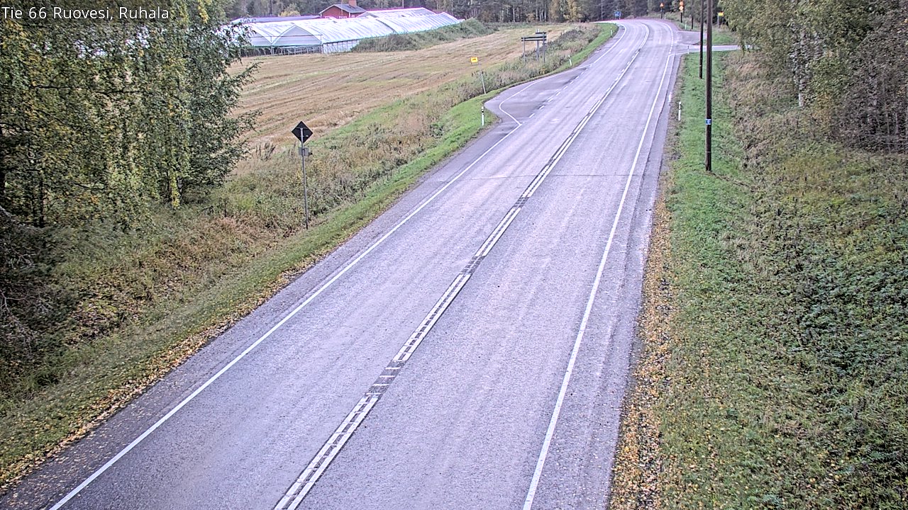 Weather Camera Image Väg 66 Ruovesi, Ruhala, Ruovesi, Pirkanmaa