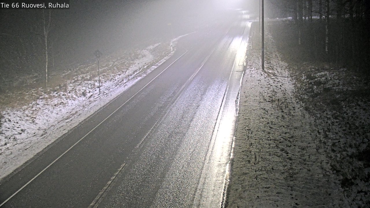 Weather Camera Image Road 66 Ruovesi, Ruhala, Ruovesi, Pirkanmaa