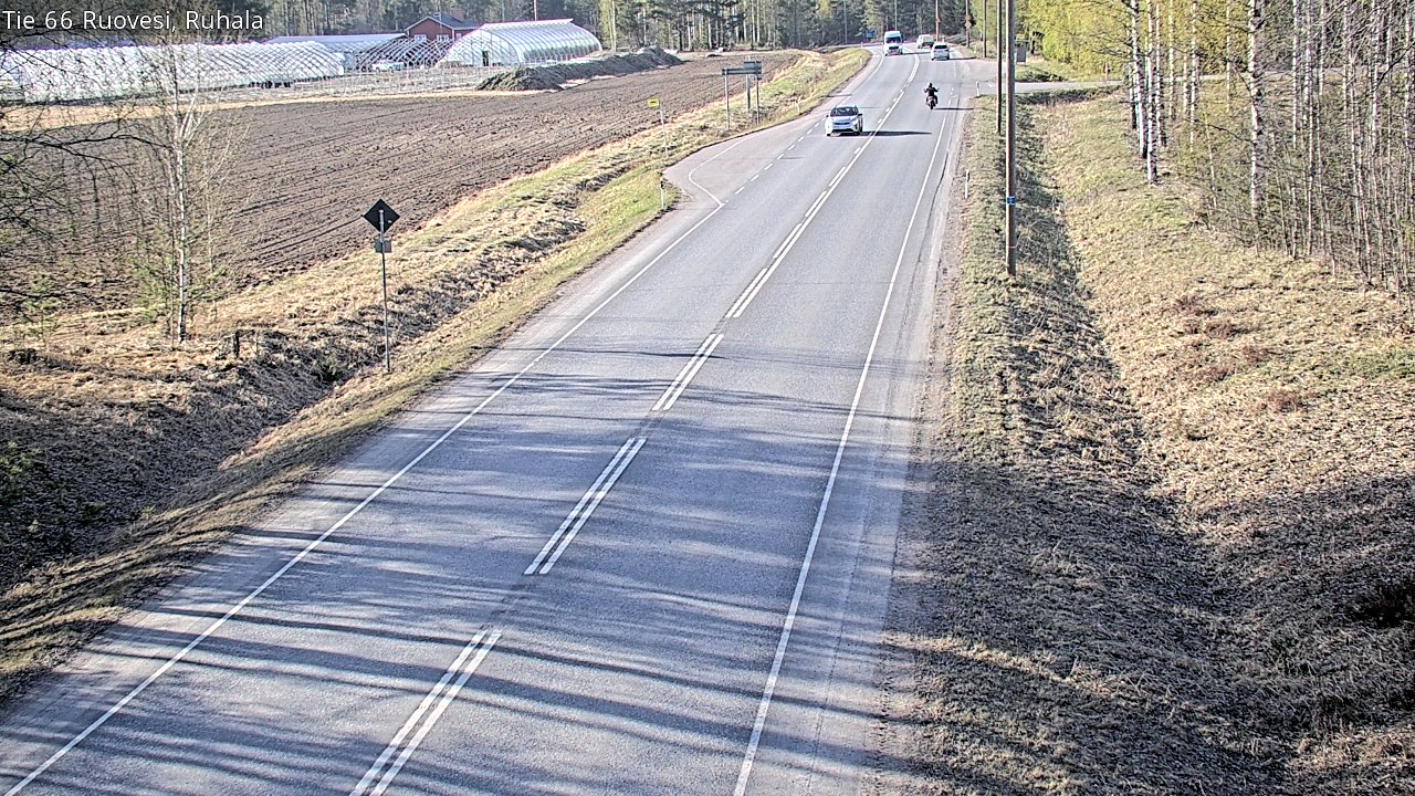 Weather Camera Image Väg 66 Ruovesi, Ruhala, Ruovesi, Pirkanmaa