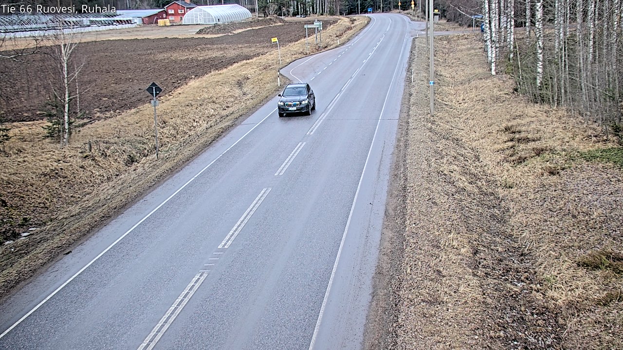 Weather Camera Image Road 66 Ruovesi, Ruhala, Ruovesi, Pirkanmaa