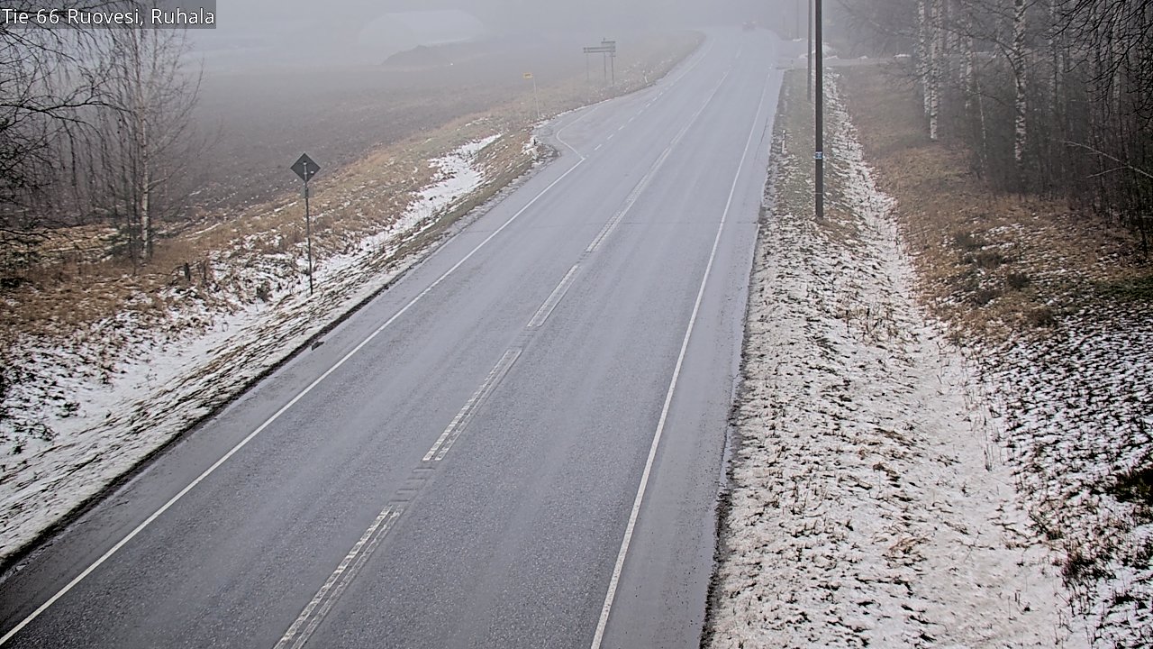 Weather Camera Image Road 66 Ruovesi, Ruhala, Ruovesi, Pirkanmaa