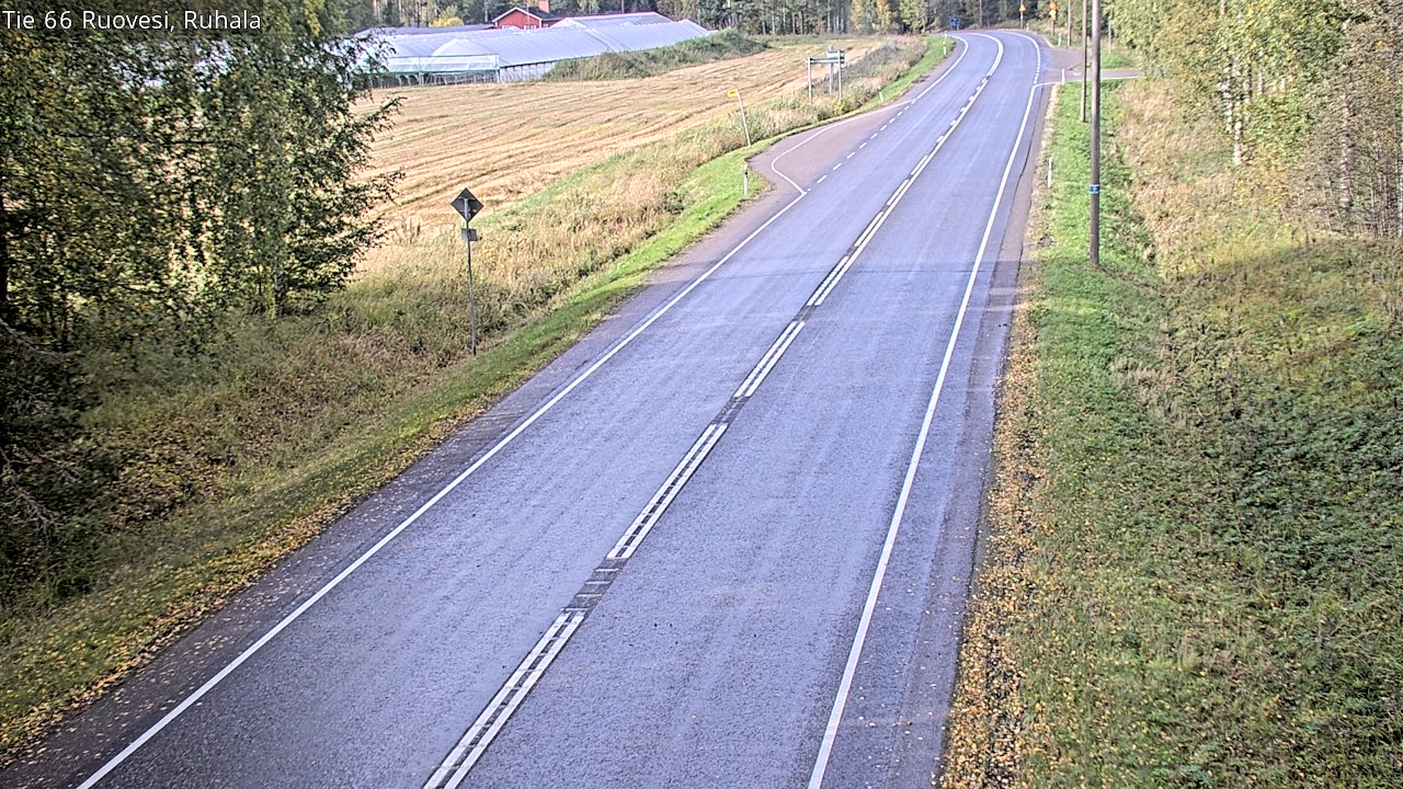 Weather Camera Image Väg 66 Ruovesi, Ruhala, Ruovesi, Pirkanmaa