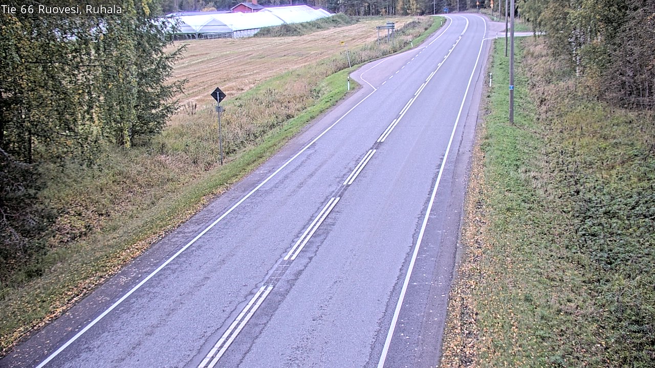 Weather Camera Image Väg 66 Ruovesi, Ruhala, Ruovesi, Pirkanmaa
