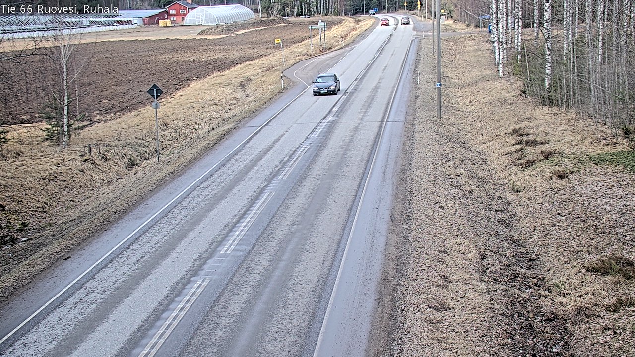 Weather Camera Image Road 66 Ruovesi, Ruhala, Ruovesi, Pirkanmaa
