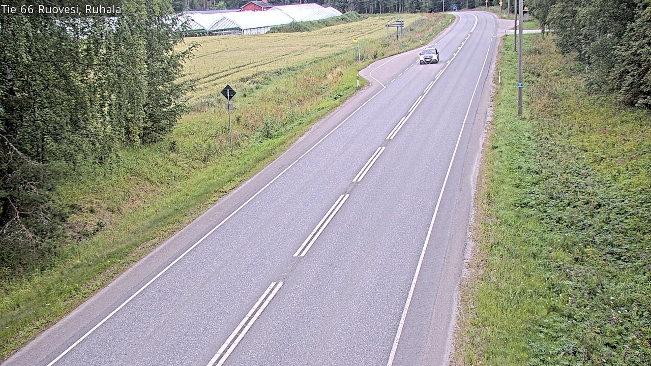 Weather Camera Image Road 66 Ruovesi, Ruhala, Ruovesi, Pirkanmaa