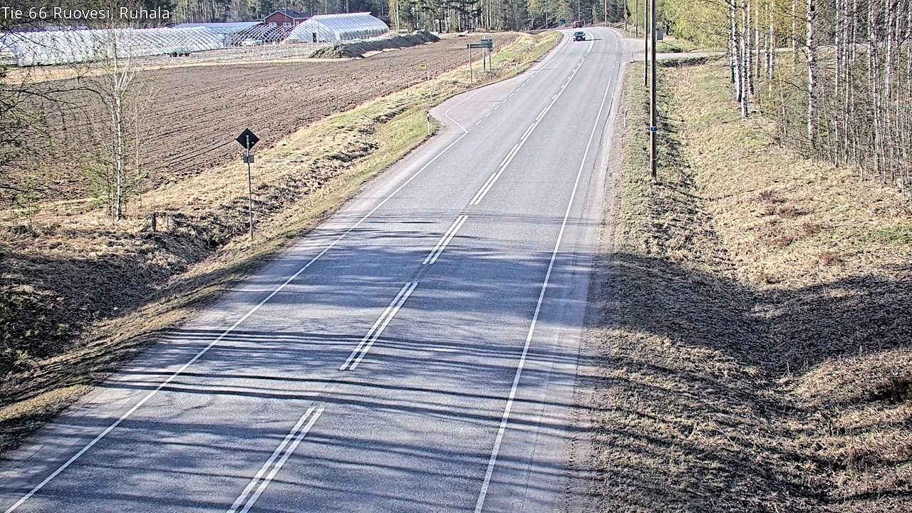 Weather Camera Image Väg 66 Ruovesi, Ruhala, Ruovesi, Pirkanmaa