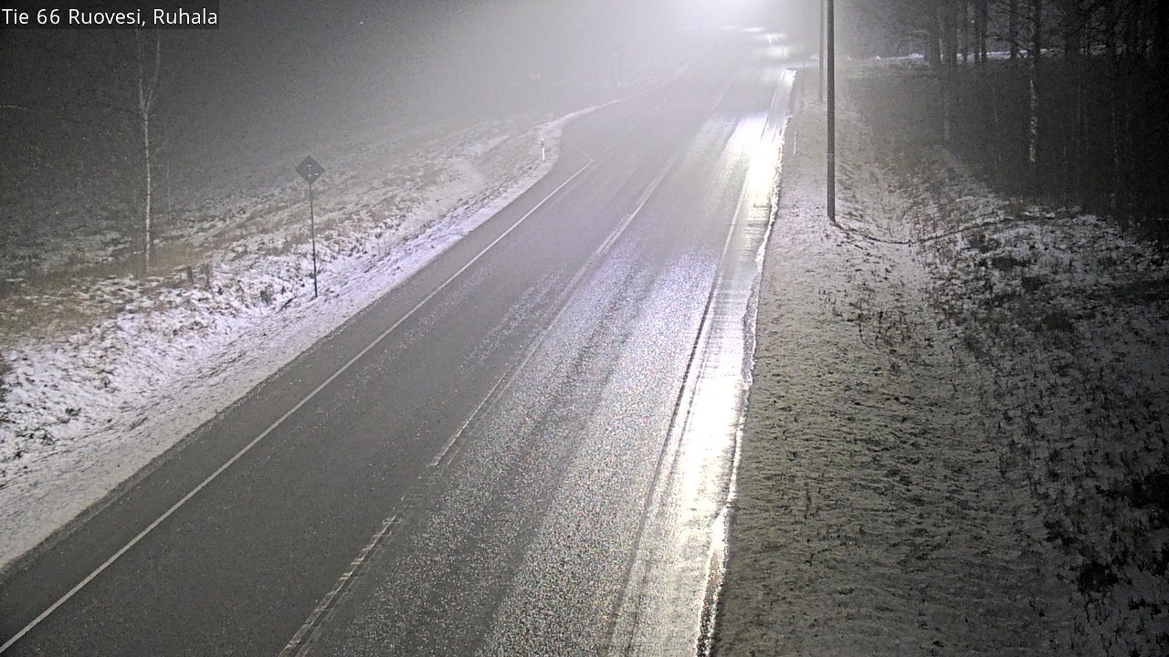 Weather Camera Image Road 66 Ruovesi, Ruhala, Ruovesi, Pirkanmaa
