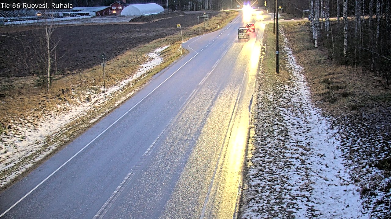 Weather Camera Image Väg 66 Ruovesi, Ruhala, Ruovesi, Pirkanmaa