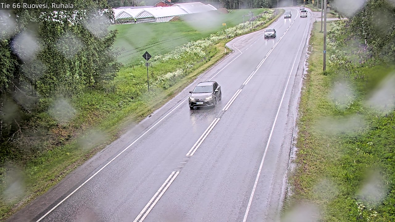 Weather Camera Image Väg 66 Ruovesi, Ruhala, Ruovesi, Pirkanmaa