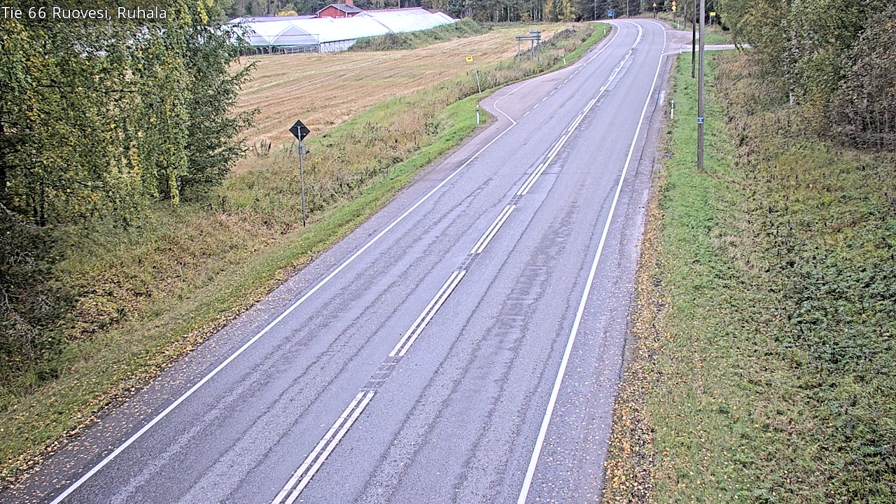 Weather Camera Image Väg 66 Ruovesi, Ruhala, Ruovesi, Pirkanmaa