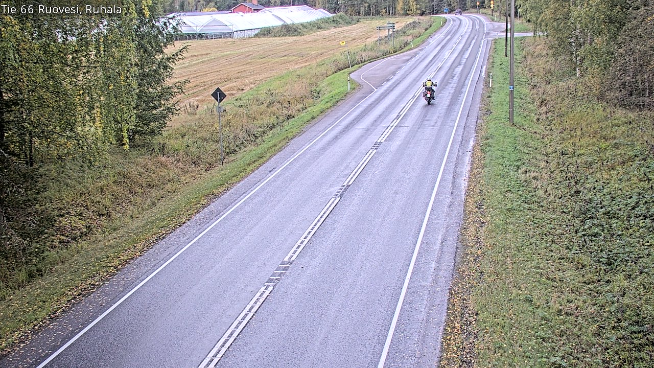 Weather Camera Image Väg 66 Ruovesi, Ruhala, Ruovesi, Pirkanmaa