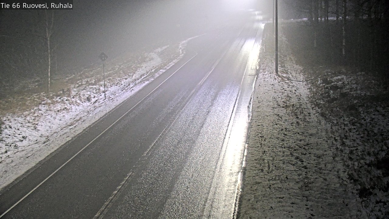 Weather Camera Image Road 66 Ruovesi, Ruhala, Ruovesi, Pirkanmaa