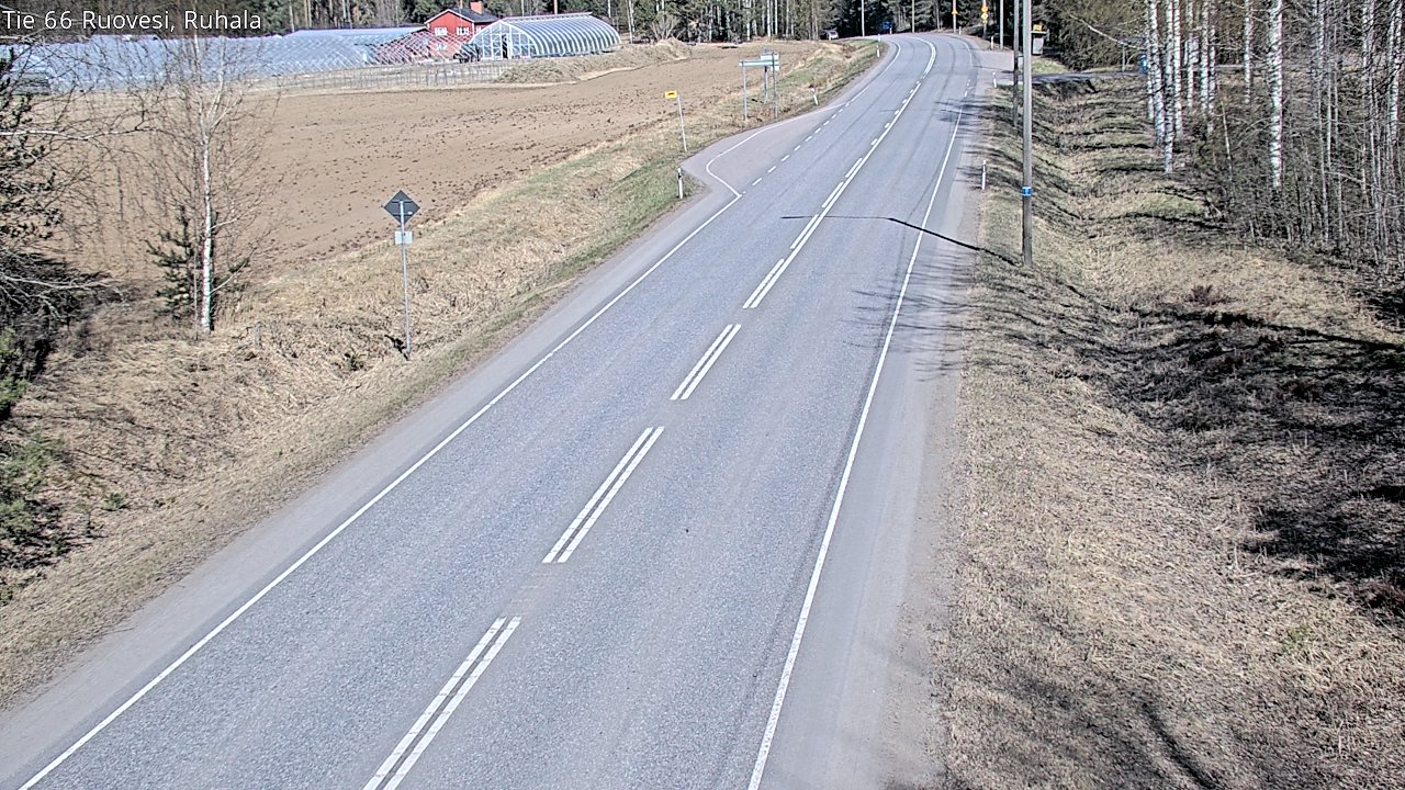 Weather Camera Image Väg 66 Ruovesi, Ruhala, Ruovesi, Pirkanmaa