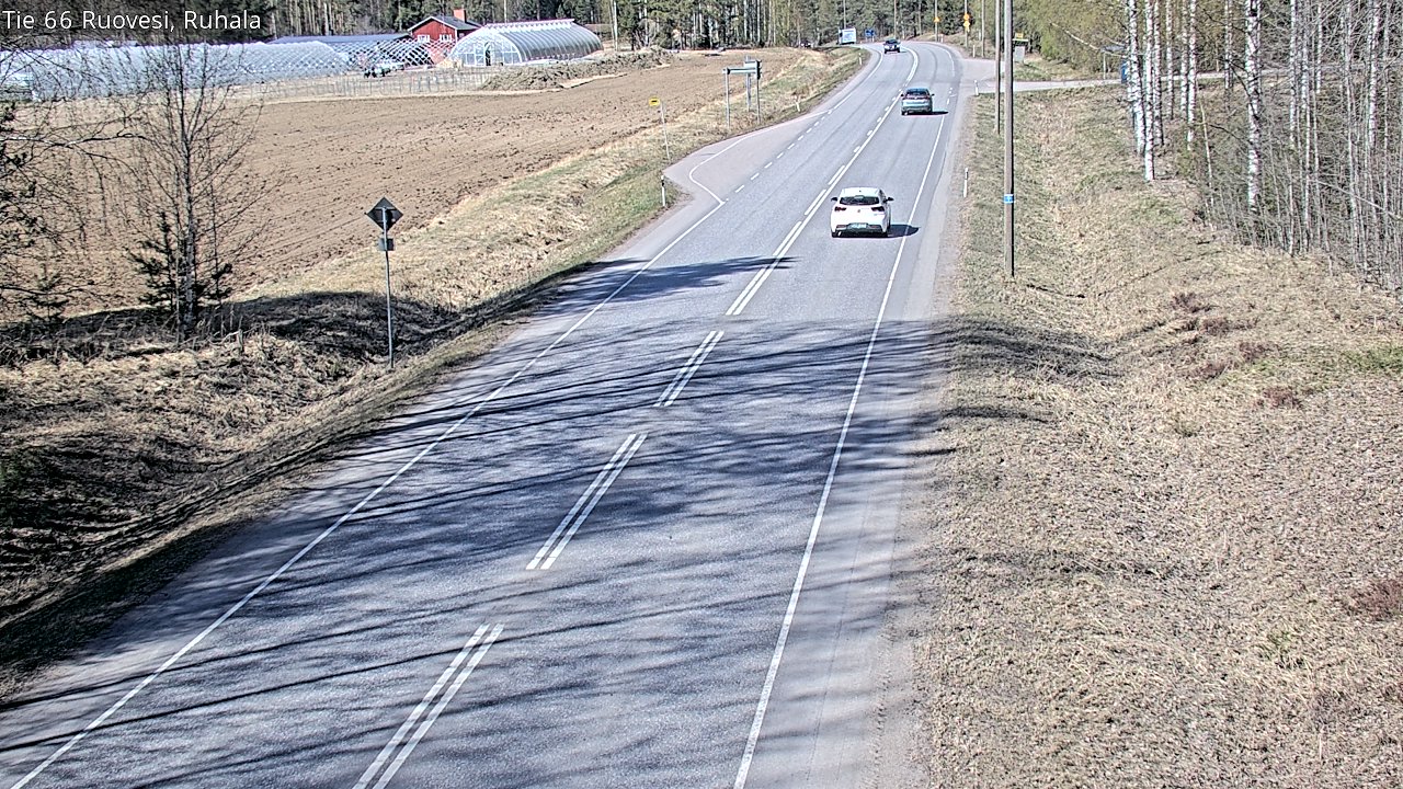 Weather Camera Image Väg 66 Ruovesi, Ruhala, Ruovesi, Pirkanmaa