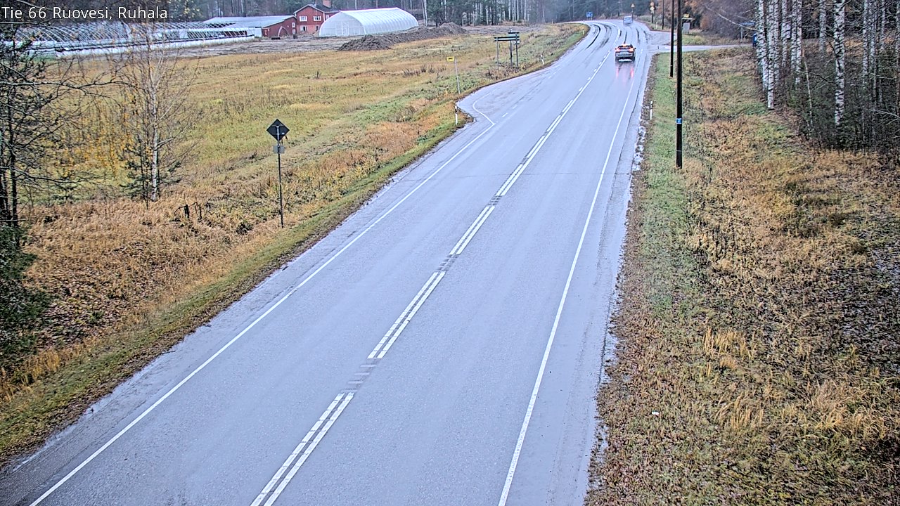 Weather Camera Image Road 66 Ruovesi, Ruhala, Ruovesi, Pirkanmaa