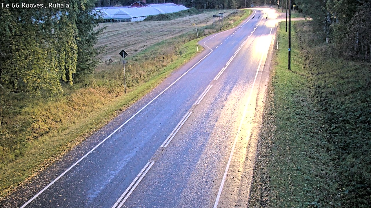 Weather Camera Image Väg 66 Ruovesi, Ruhala, Ruovesi, Pirkanmaa