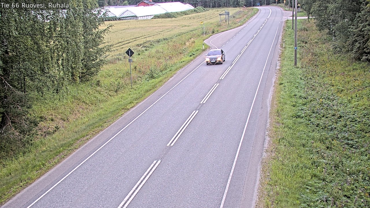 Weather Camera Image Road 66 Ruovesi, Ruhala, Ruovesi, Pirkanmaa
