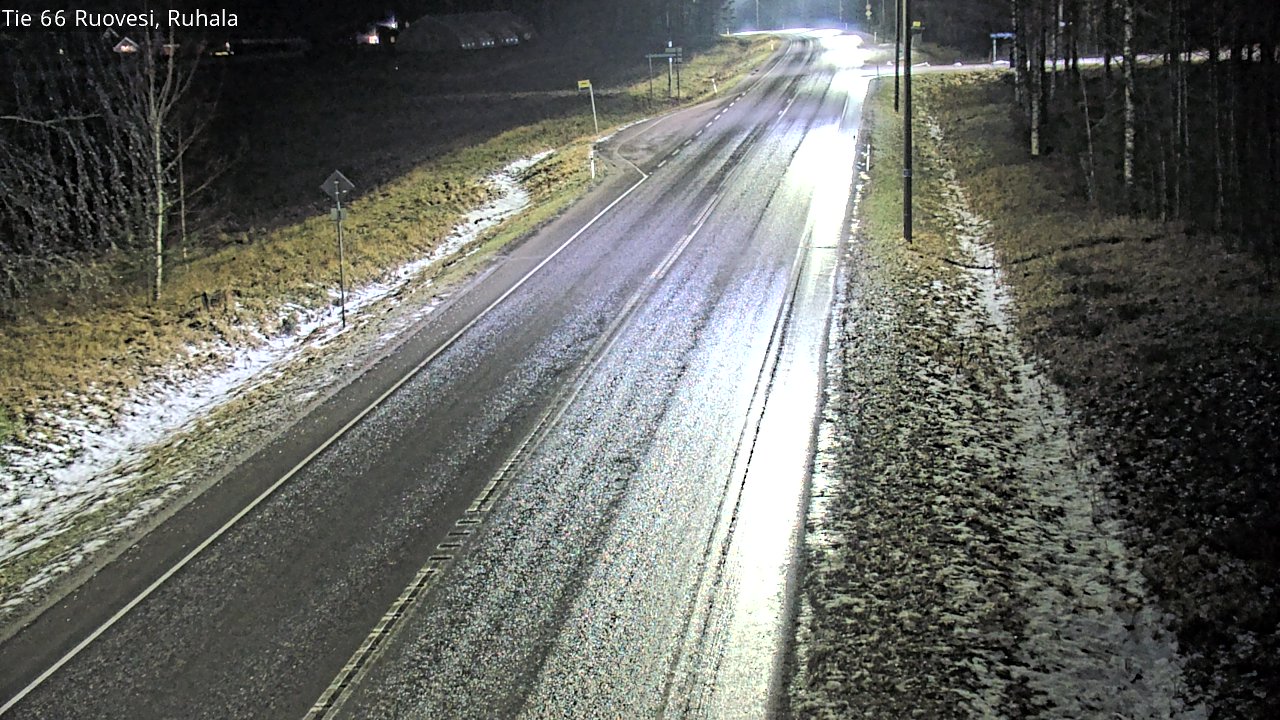 Weather Camera Image Väg 66 Ruovesi, Ruhala, Ruovesi, Pirkanmaa
