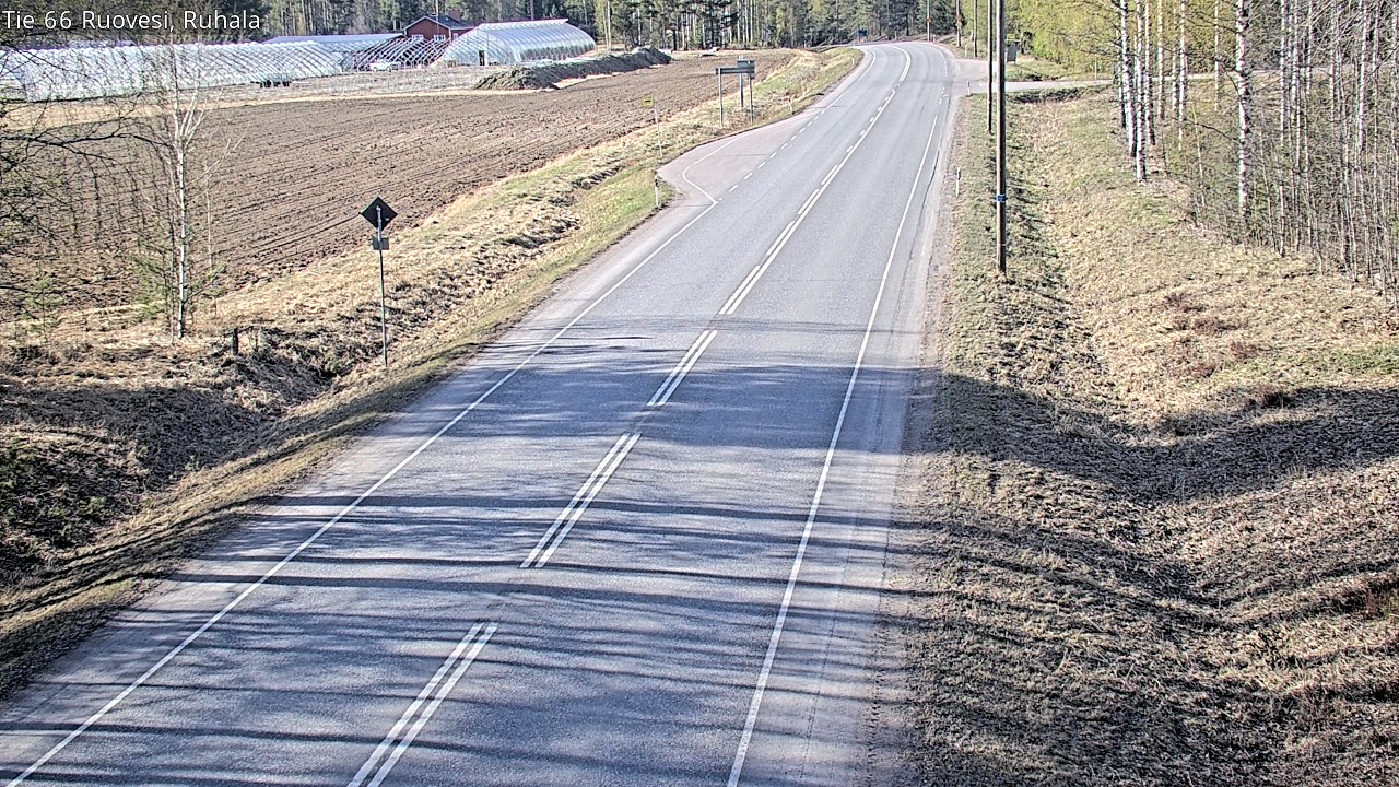 Weather Camera Image Väg 66 Ruovesi, Ruhala, Ruovesi, Pirkanmaa