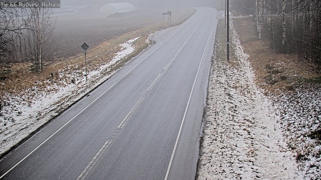 Weather Camera Image Road 66 Ruovesi, Ruhala, Ruovesi, Pirkanmaa