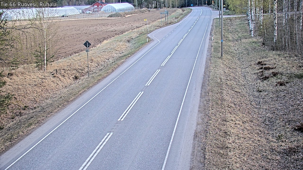 Weather Camera Image Road 66 Ruovesi, Ruhala, Ruovesi, Pirkanmaa