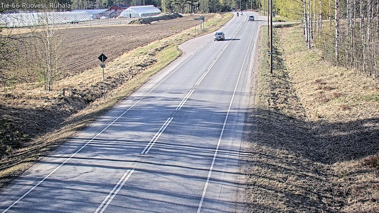 Weather Camera Image Väg 66 Ruovesi, Ruhala, Ruovesi, Pirkanmaa