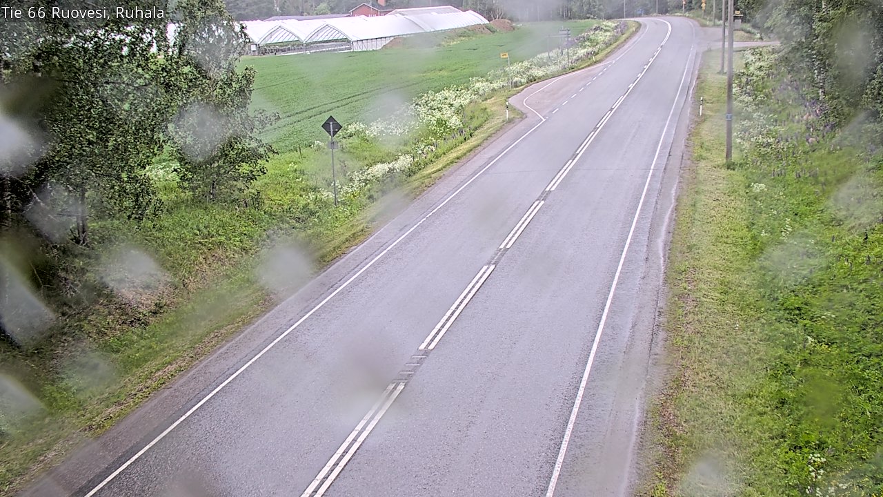 Weather Camera Image Väg 66 Ruovesi, Ruhala, Ruovesi, Pirkanmaa
