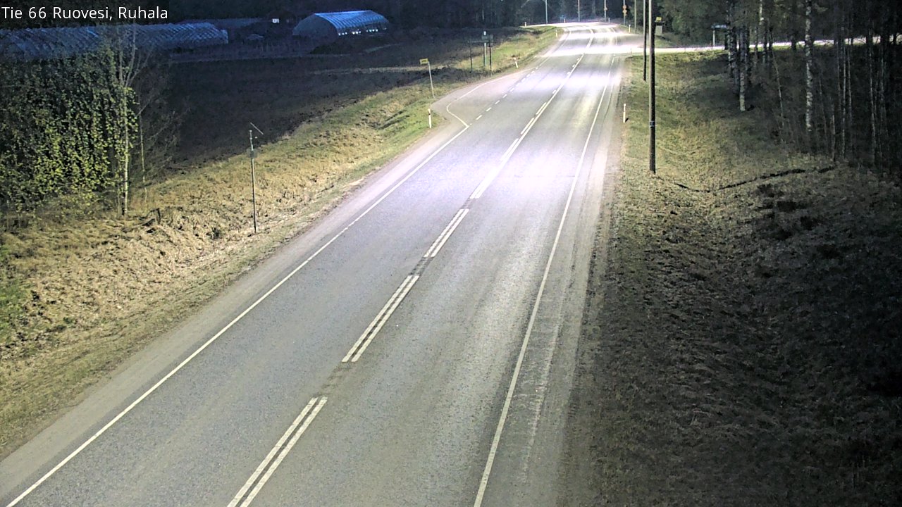 Weather Camera Image Väg 66 Ruovesi, Ruhala, Ruovesi, Pirkanmaa