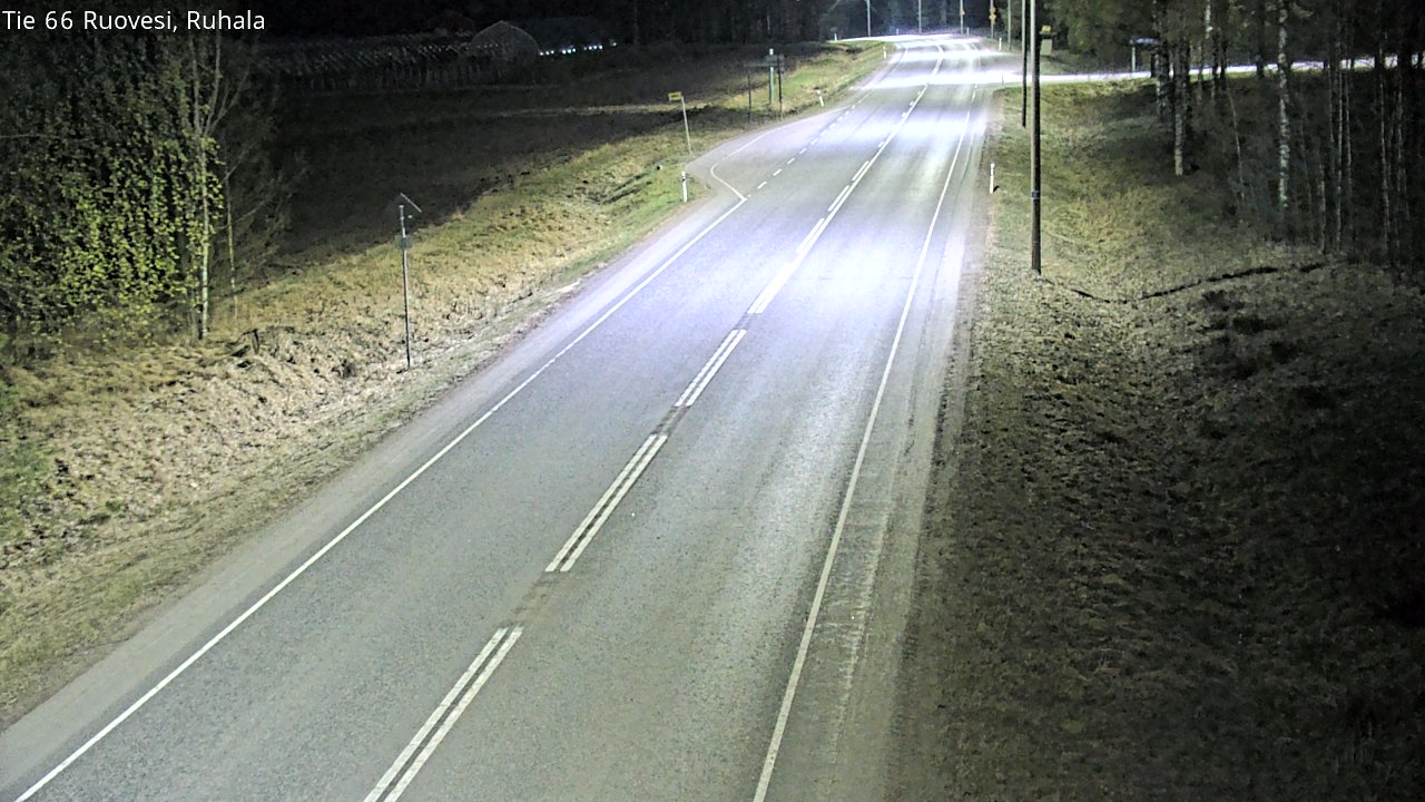 Weather Camera Image Väg 66 Ruovesi, Ruhala, Ruovesi, Pirkanmaa