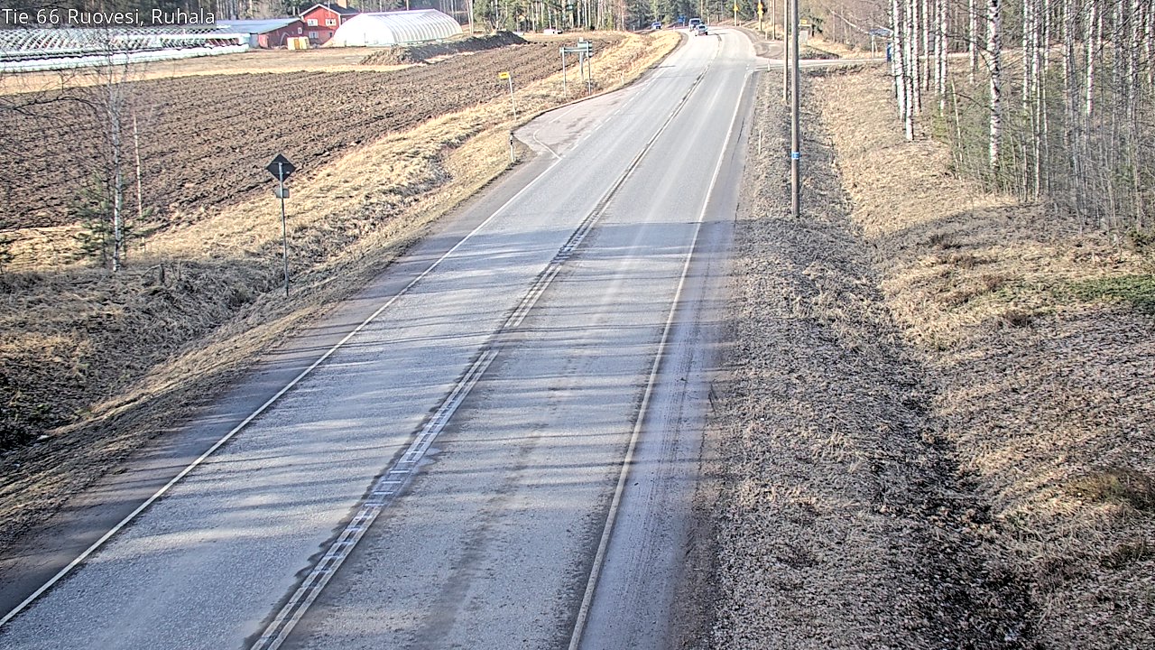 Weather Camera Image Väg 66 Ruovesi, Ruhala, Ruovesi, Pirkanmaa